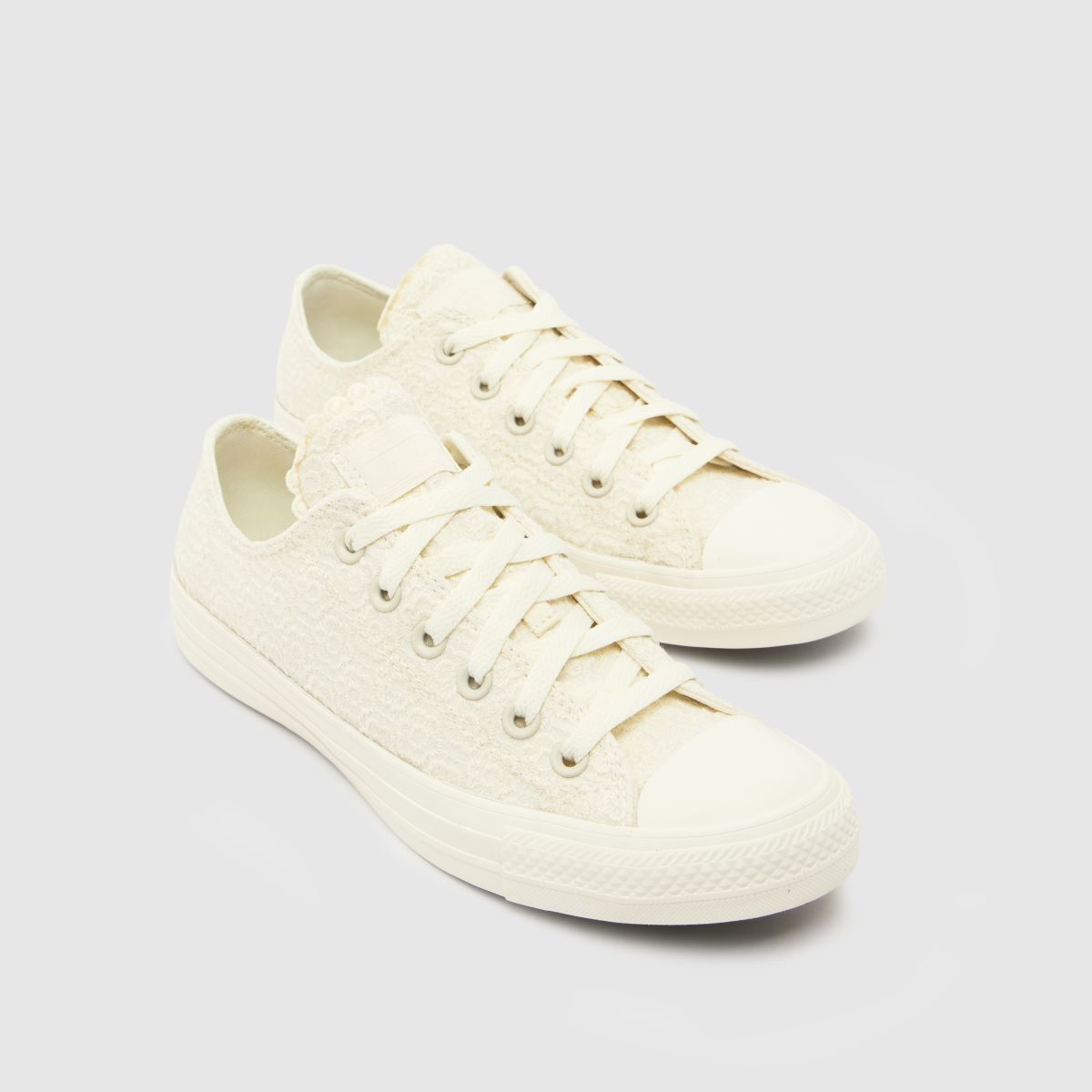 Converse All Star Ox in Off-White Converse All Star Ox 4