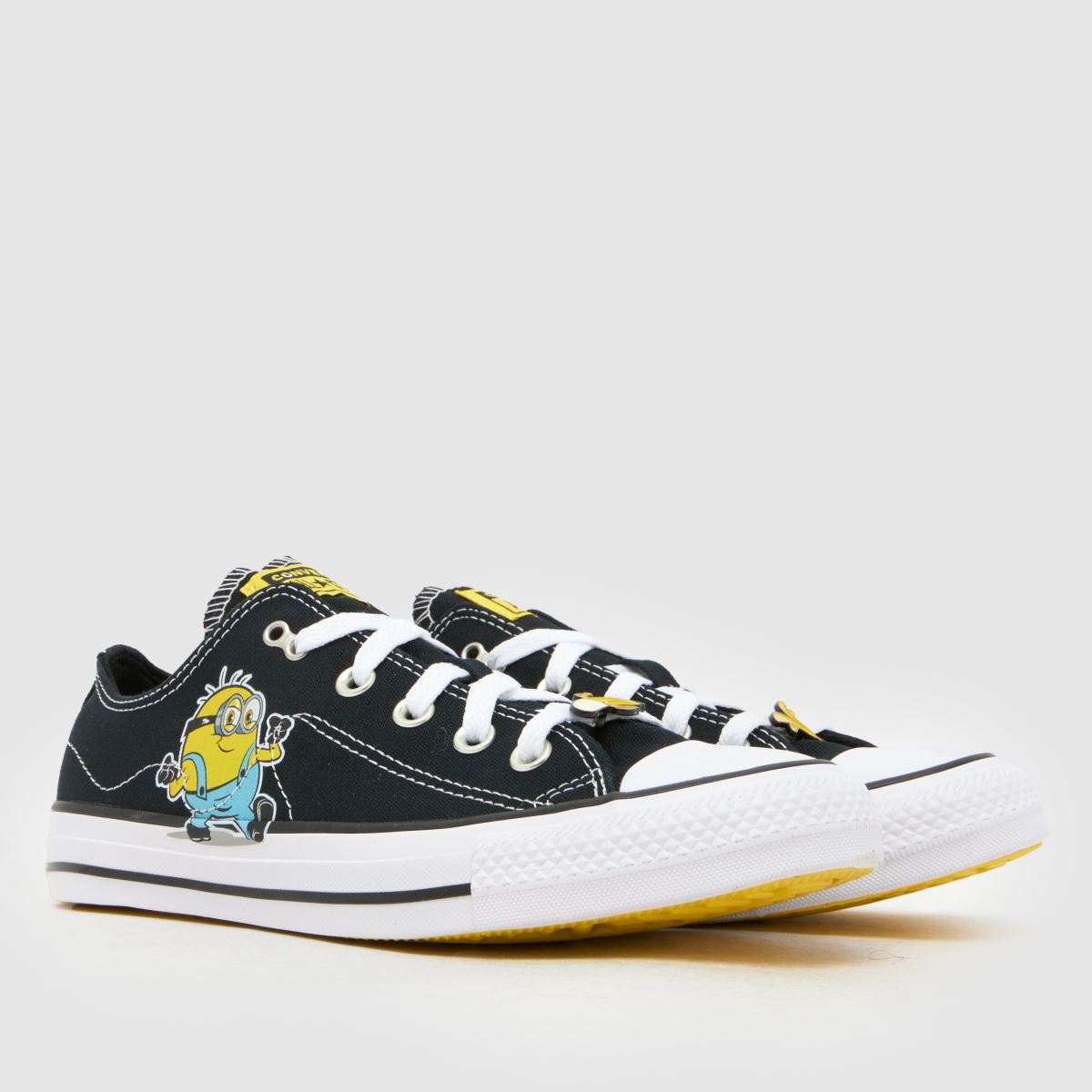 Converse All Star Ox Minions in Black Multi Converse All Star Ox Minions 3