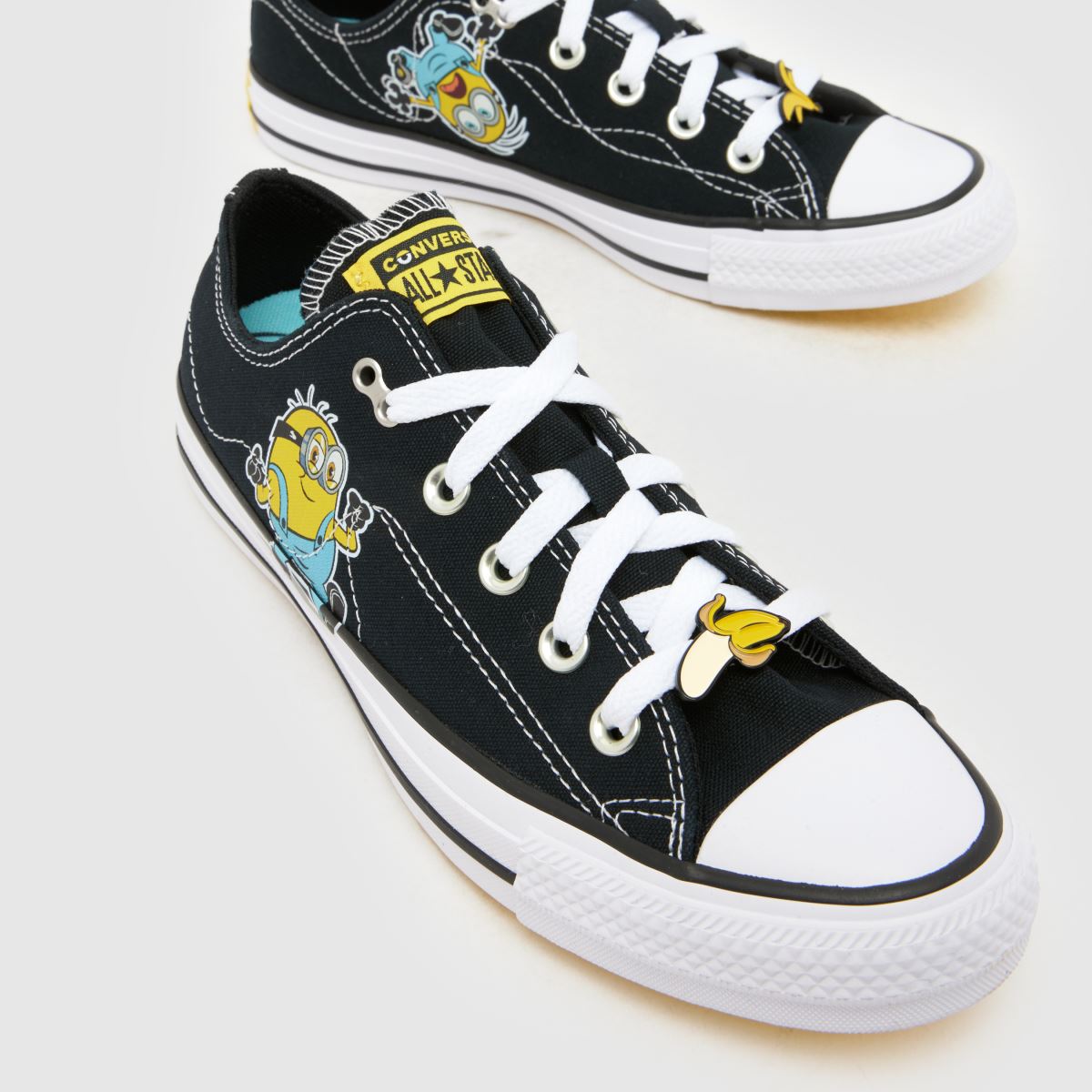 Converse All Star Ox Minions in Black Multi Converse All Star Ox Minions 4