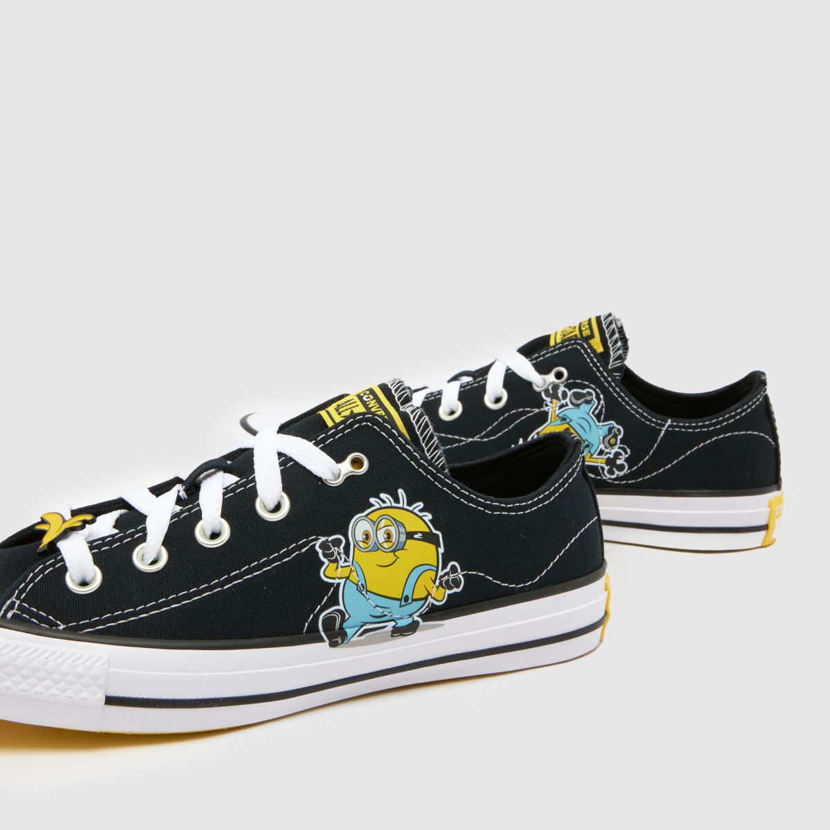 Converse All Star Ox Minions in Black Multi Converse All Star Ox Minions 7
