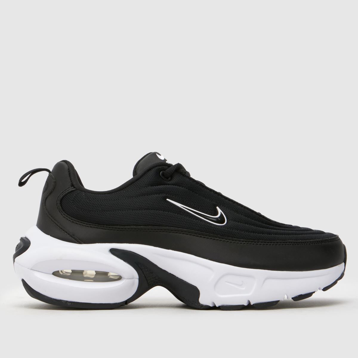 Nike Women's Black White Air Max Portal Trainers In Size (Eu
