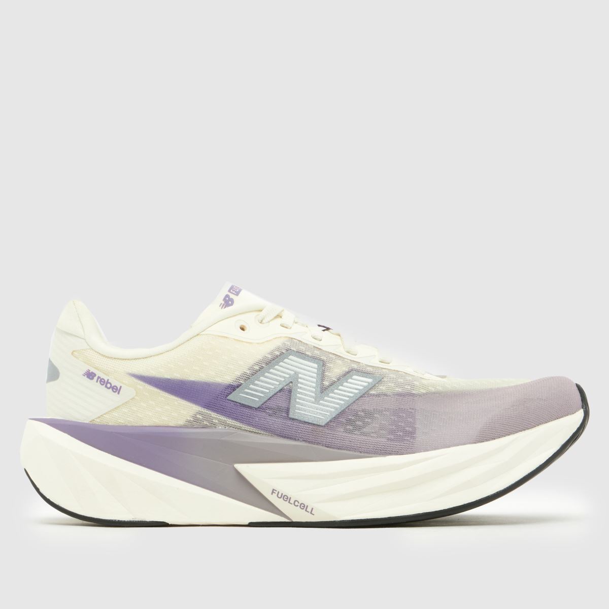 New Balance FuelCell Rebel V5 Trainers in Beige Multi