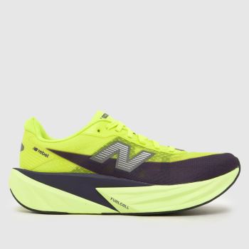 New Balance Yellow FuelCell Rebel V5 Womens Trainers