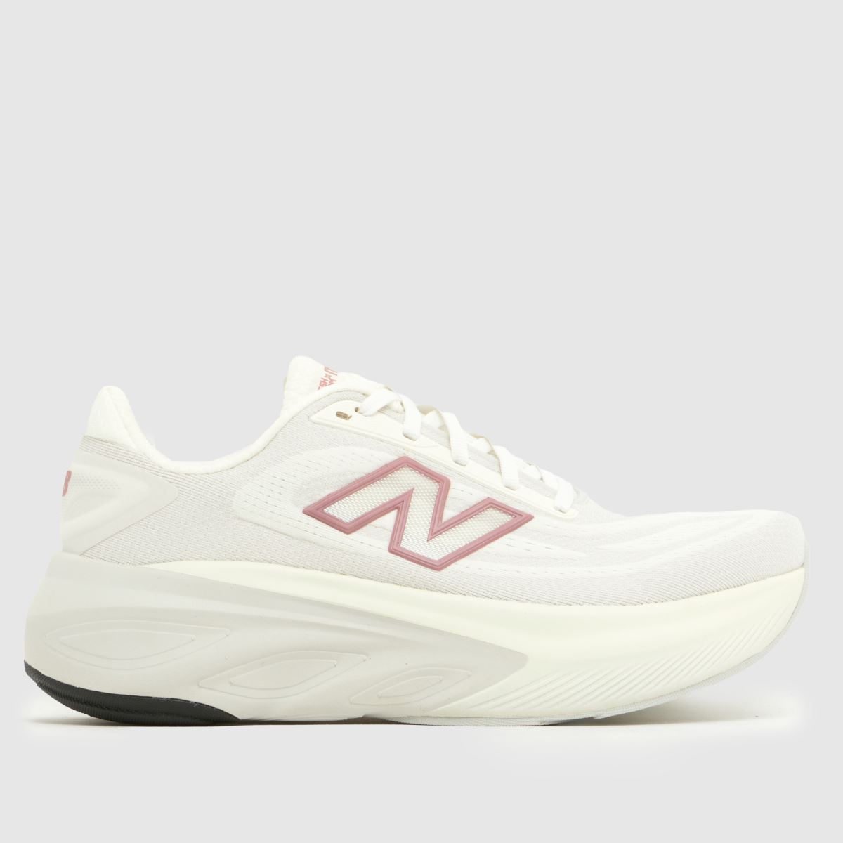New Balance Fresh Foam More V6 Trainers in White & Pink
