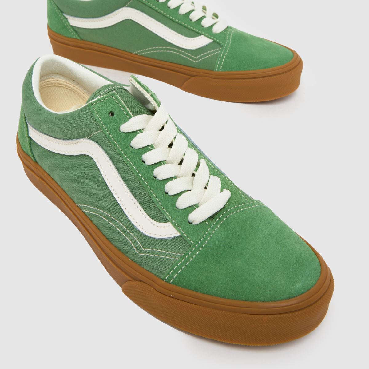 Vans Old Skool in Green Vans Old Skool 4