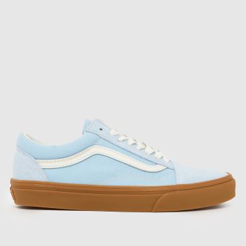 Vans Pale Blue Old Skool Womens Trainers