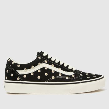 Vans Black Multi Old Skool Womens Trainers