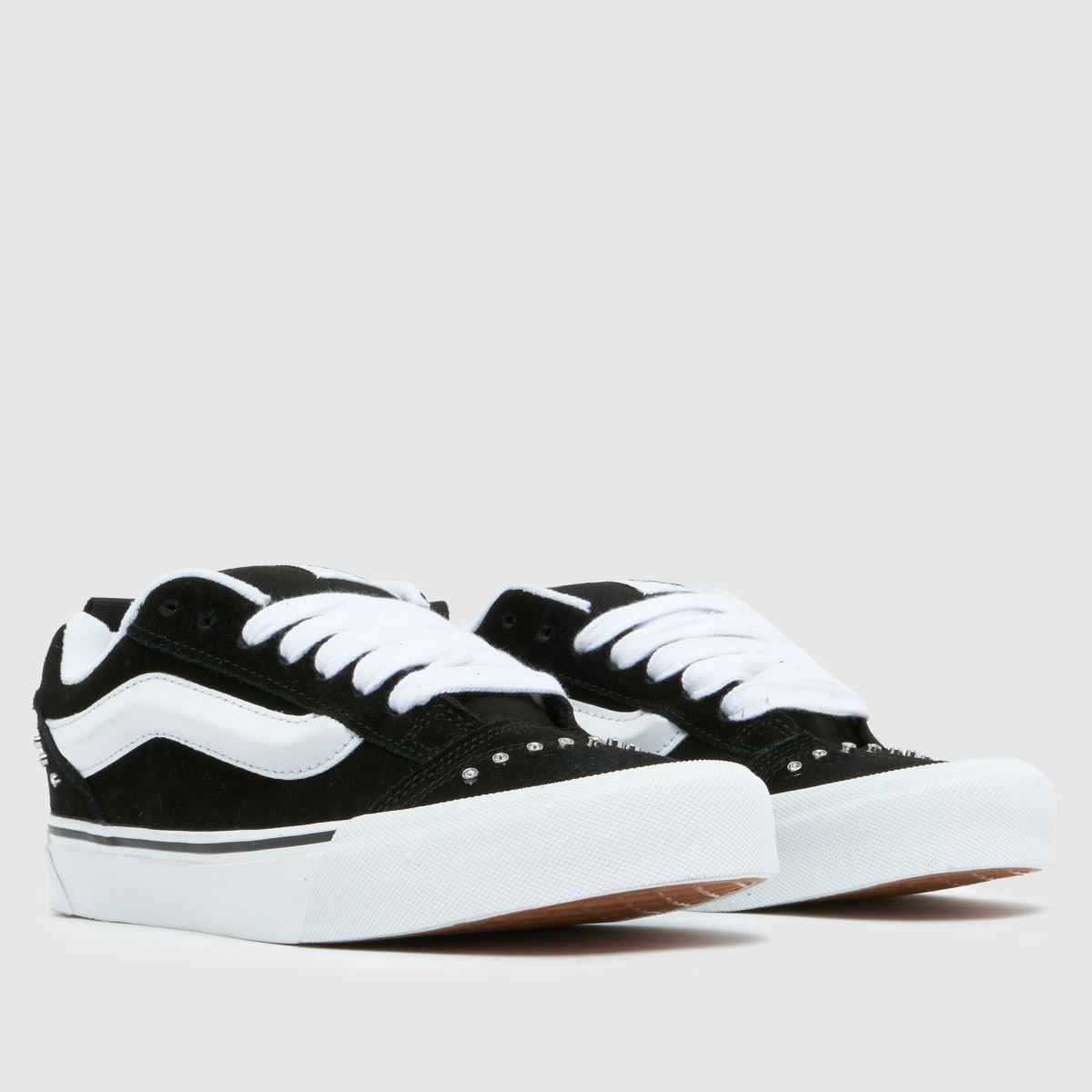 Damen Vans Schwarz-weiß Knu Skool Rhinestone Sneaker Vans Knu Skool Rhinestone 3