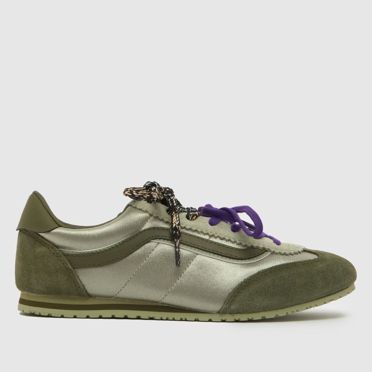 Vans Super Lowpro Trainers in Khaki