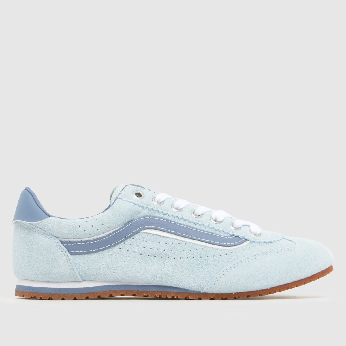 Vans Super Lowpro Trainers in Pale Blue