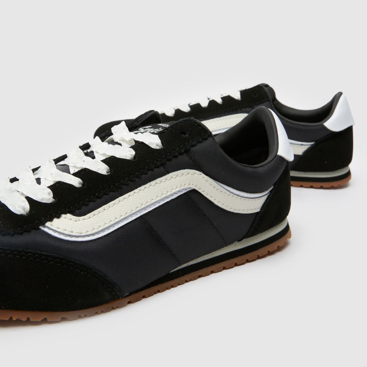 Damen Vans Schwarz-weiß Super Lowpro Sneaker Vans Super Lowpro 7