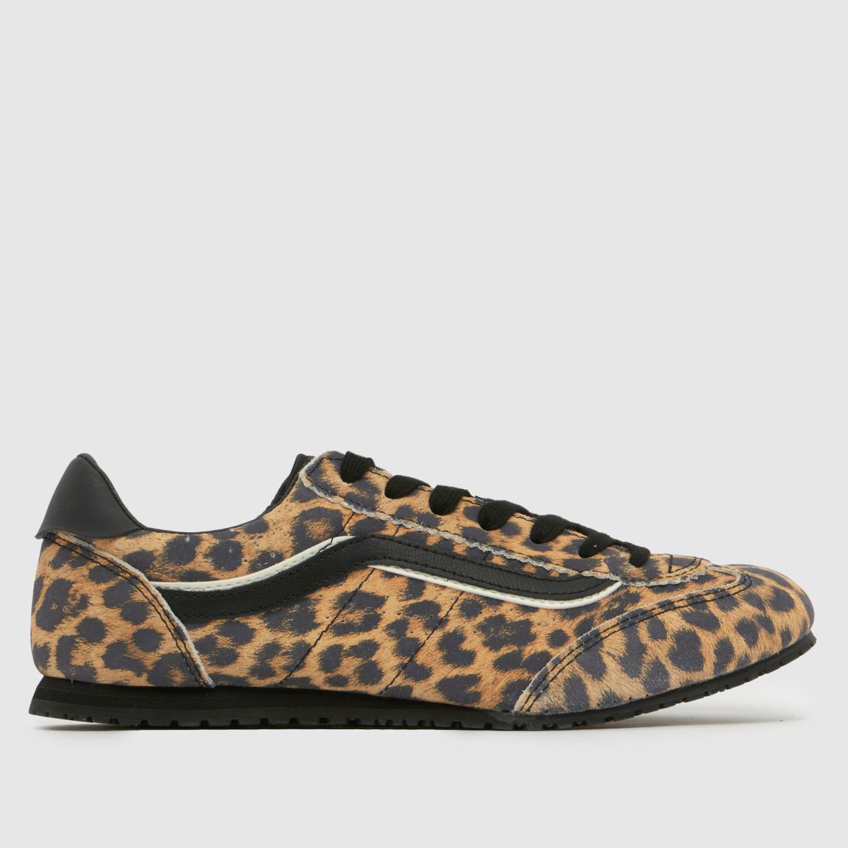 Vans Super Lowpro Leopard Trainers in Print
