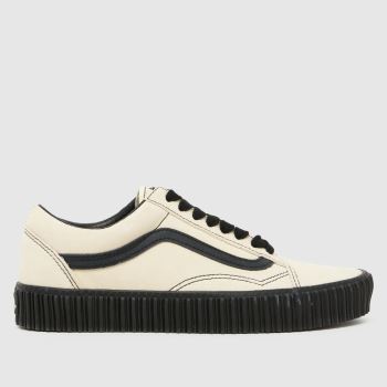 Vans Off-White Multi Old Skool Creeper Womens Trainers