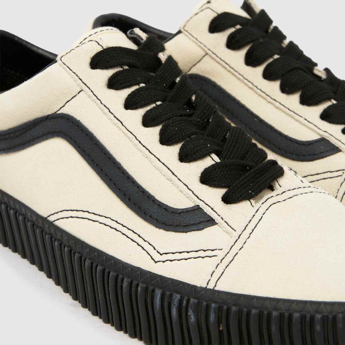 Vans Old Skool Creeper in Off-White Multi Vans Old Skool Creeper 4