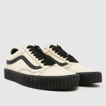 Vans Old Skool Creeper in Off-White Multi Vans Old Skool Creeper,2 of 4