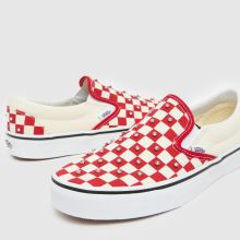 Vans Classic Slip-on Rhinestone in White & Red Vans Classic Slip-on Rhinestone,4 of 4