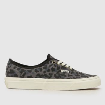 Vans Black & Grey Authentic Womens Trainers