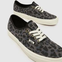Vans Authentic in Black & Grey Vans Authentic,3 of 4