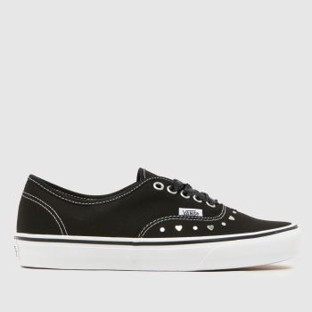 Vans Black & Silver Authentic Womens Trainers