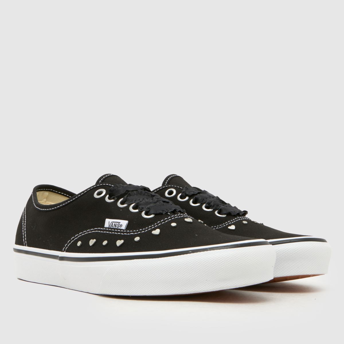 Vans Authentic in Black & Silver Vans Authentic 3