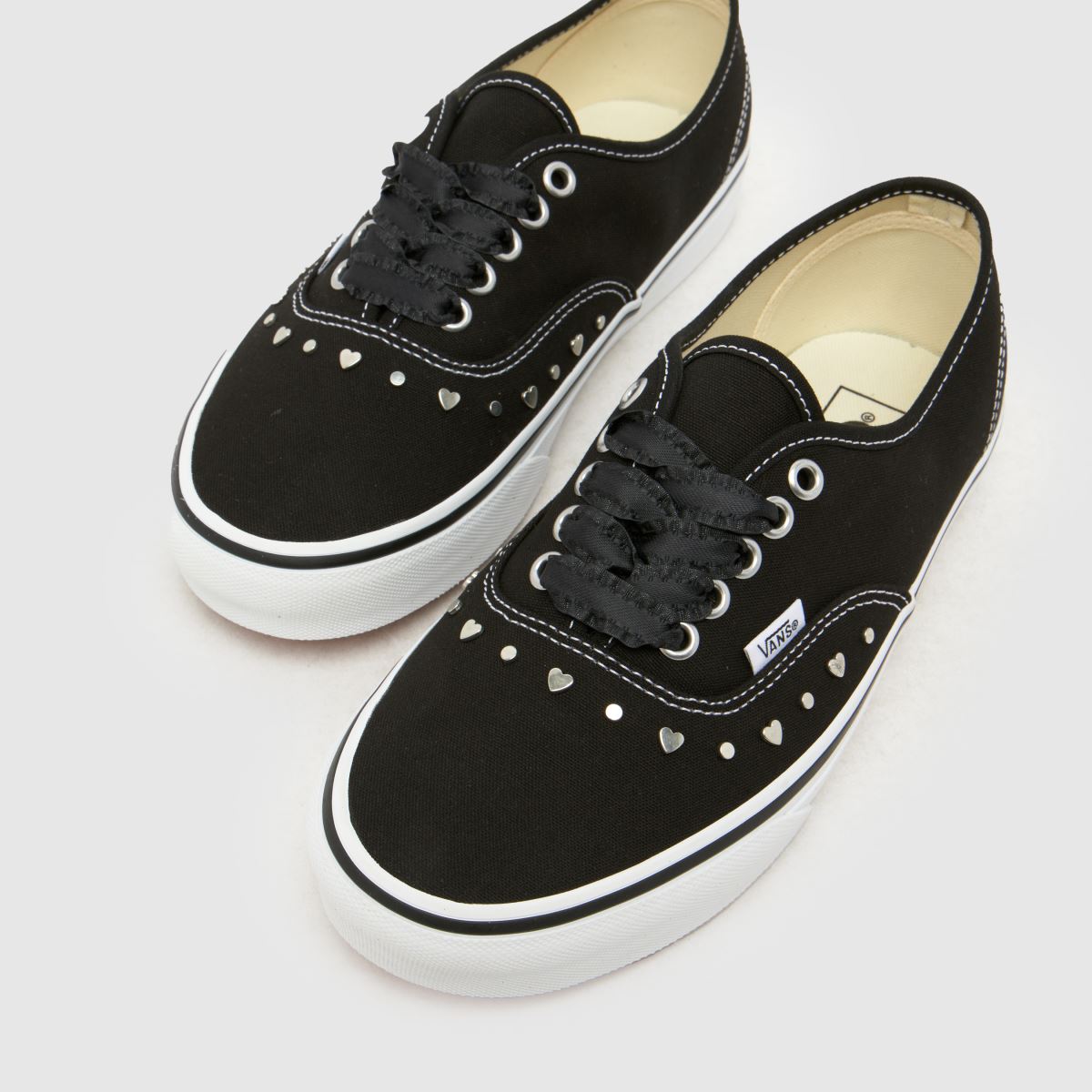 Vans Authentic in Black & Silver Vans Authentic 7