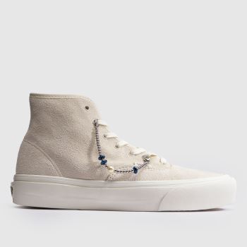 Vans Beige Multi Authentic Hi 2.0 Womens Trainers