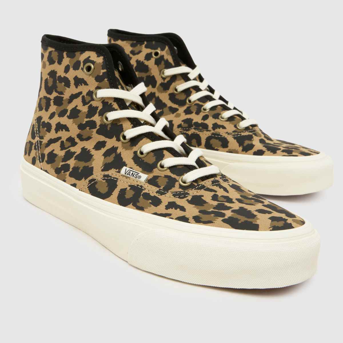 Vans Authentic Hi 2.0 in Beige & Brown Vans Authentic Hi 2.0 4