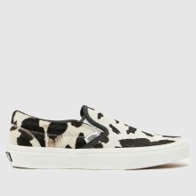 Vans Classic Slip-On Cow in Black & White Vans Classic Slip-On Cow,1 of 4