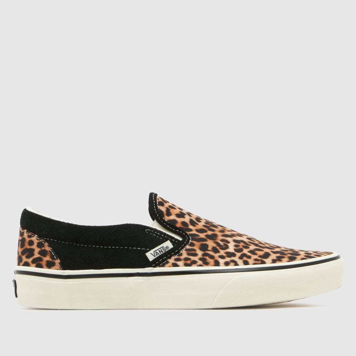 Vans Classic Slip-On Leopard Trainers in Print