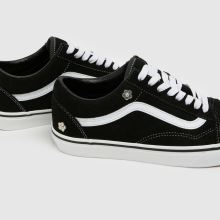 Vans Old Skool in Black & Silver Vans Old Skool,4 of 4