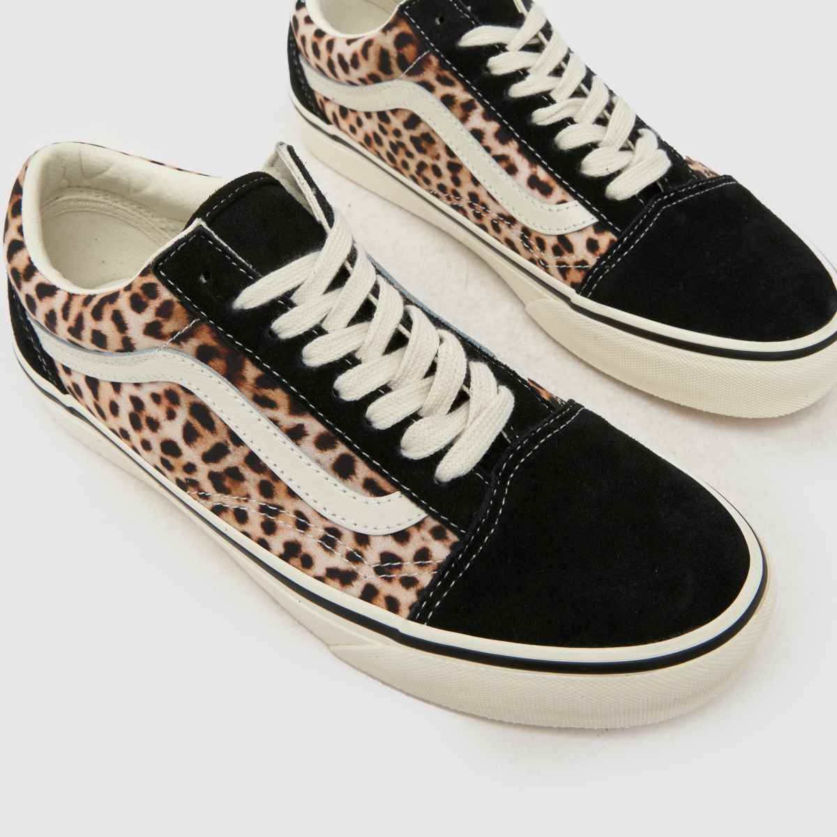 Vans Old Skool Leopard in Black & Brown Vans Old Skool Leopard 4