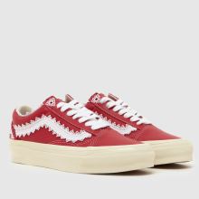 Vans Old Skool in Red Vans Old Skool,2 of 4