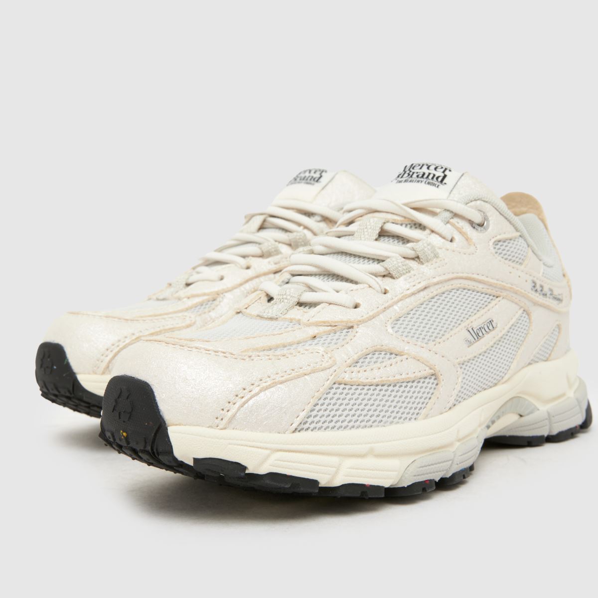 Womens Off-White Multi Mercer Re-Run Pineapple Trainers | schuh