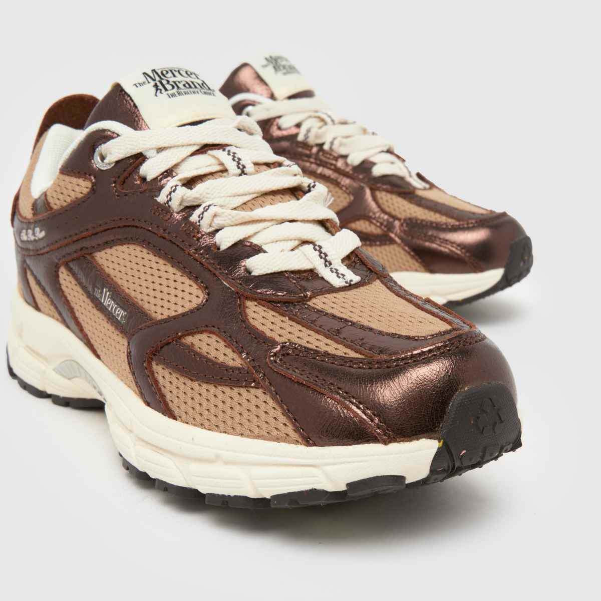 Mercer Re-Run Cracked in Brown Multi Mercer Re-Run Cracked 4