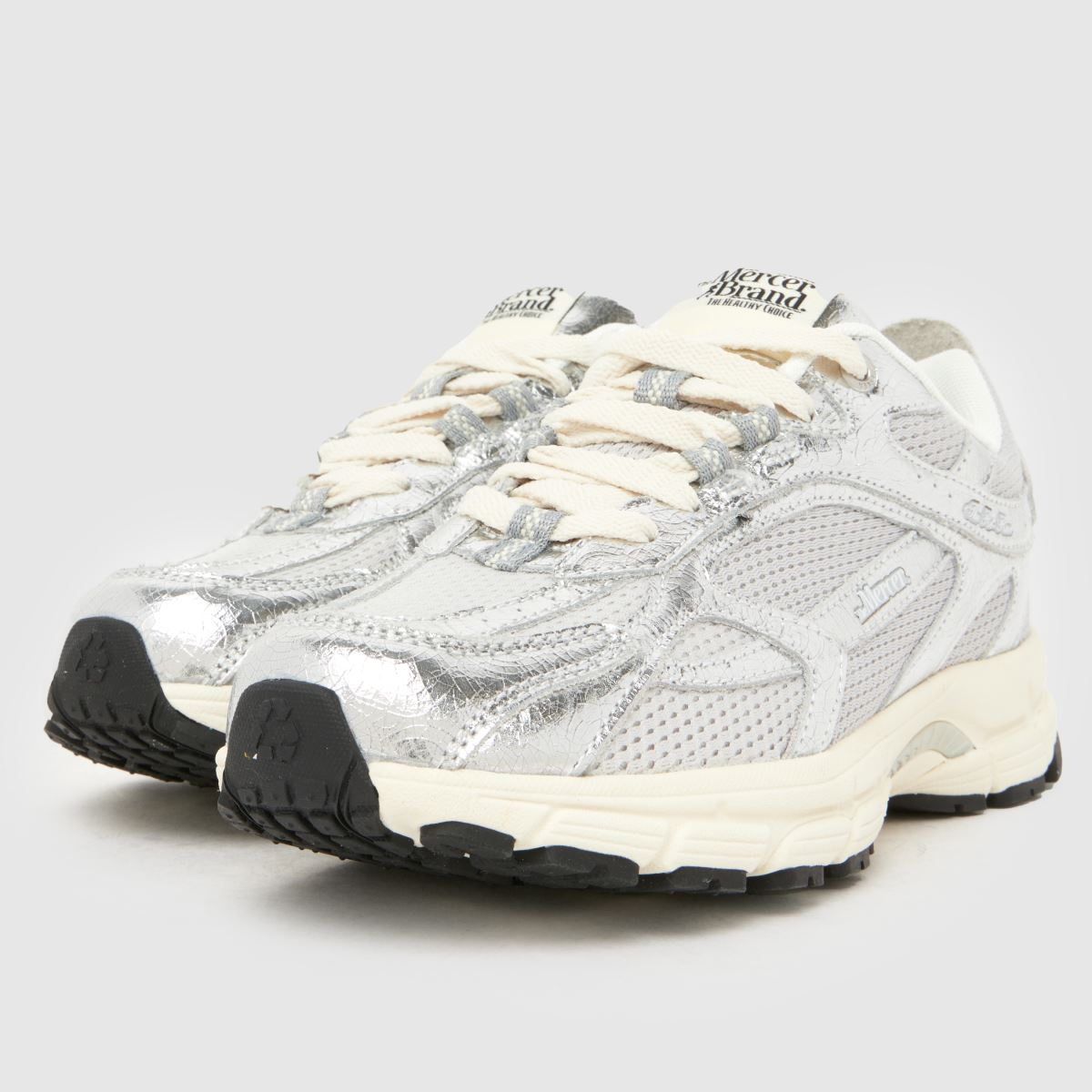 Mercer Re-Run Cracked in Silver Multi Mercer Re-Run Cracked 7