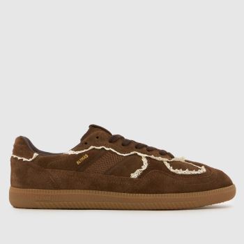 ALOHAS Dark Brown Tb.490 Crochet Womens Trainers