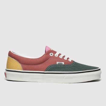 vans green & red era varsity trainers vans green & red era varsity trainers