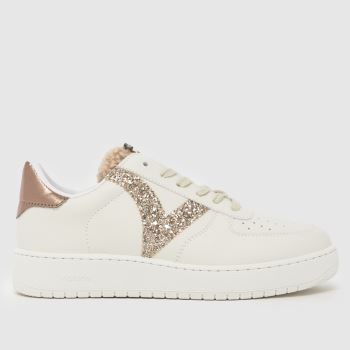 victoria White Multi Madrid Womens Trainers