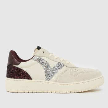 victoria Beige Multi Madrid Womens Trainers
