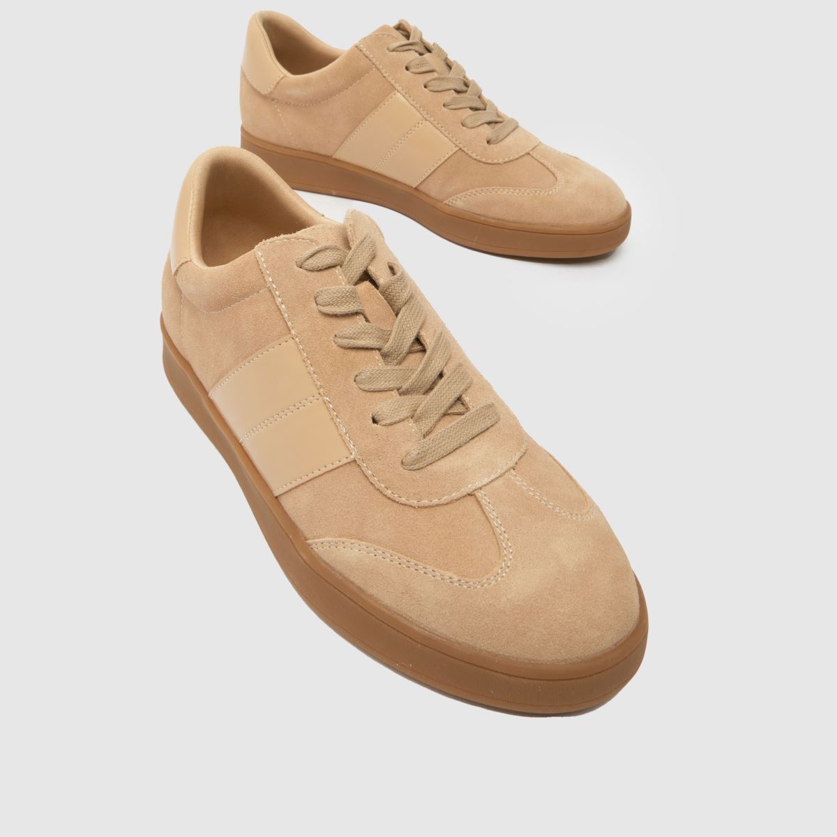 schuh Miley Suede Trainer in Stone schuh Miley Suede Trainer 4