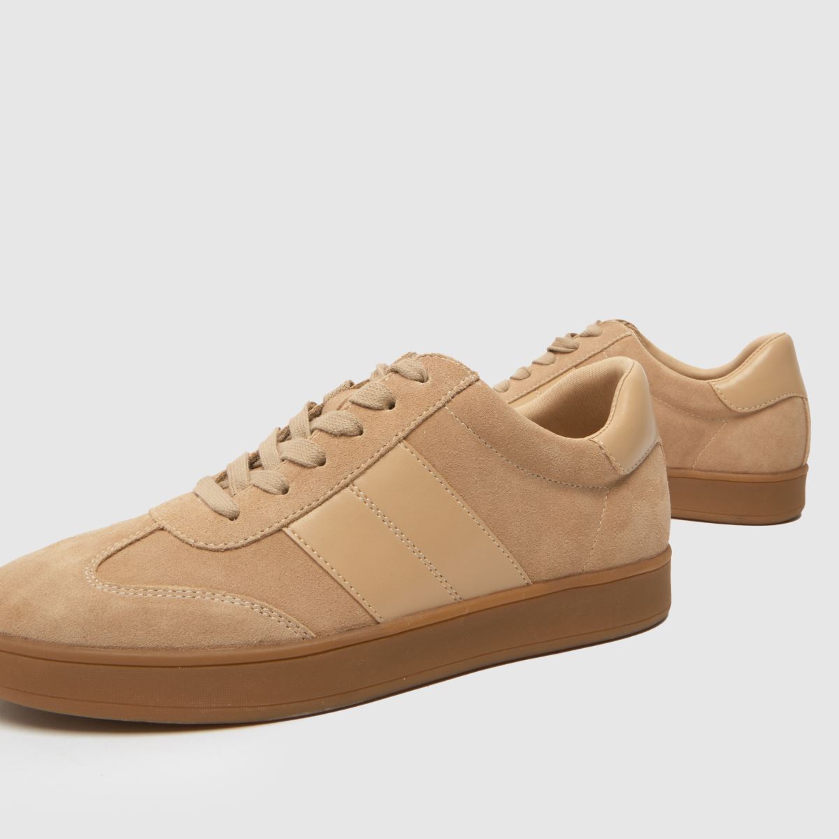 schuh Miley Suede Trainer in Stone schuh Miley Suede Trainer 7