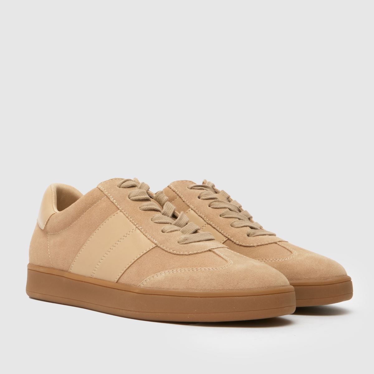 schuh Miley Suede Trainer in Stone schuh Miley Suede Trainer 8