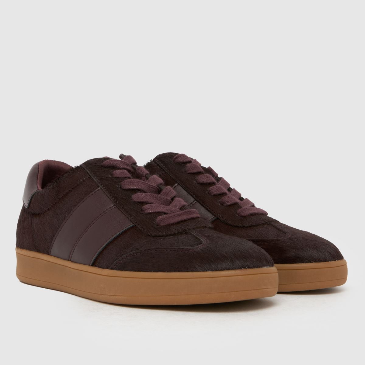 schuh Miley Leather Trainer in Burgundy schuh Miley Leather Trainer 8