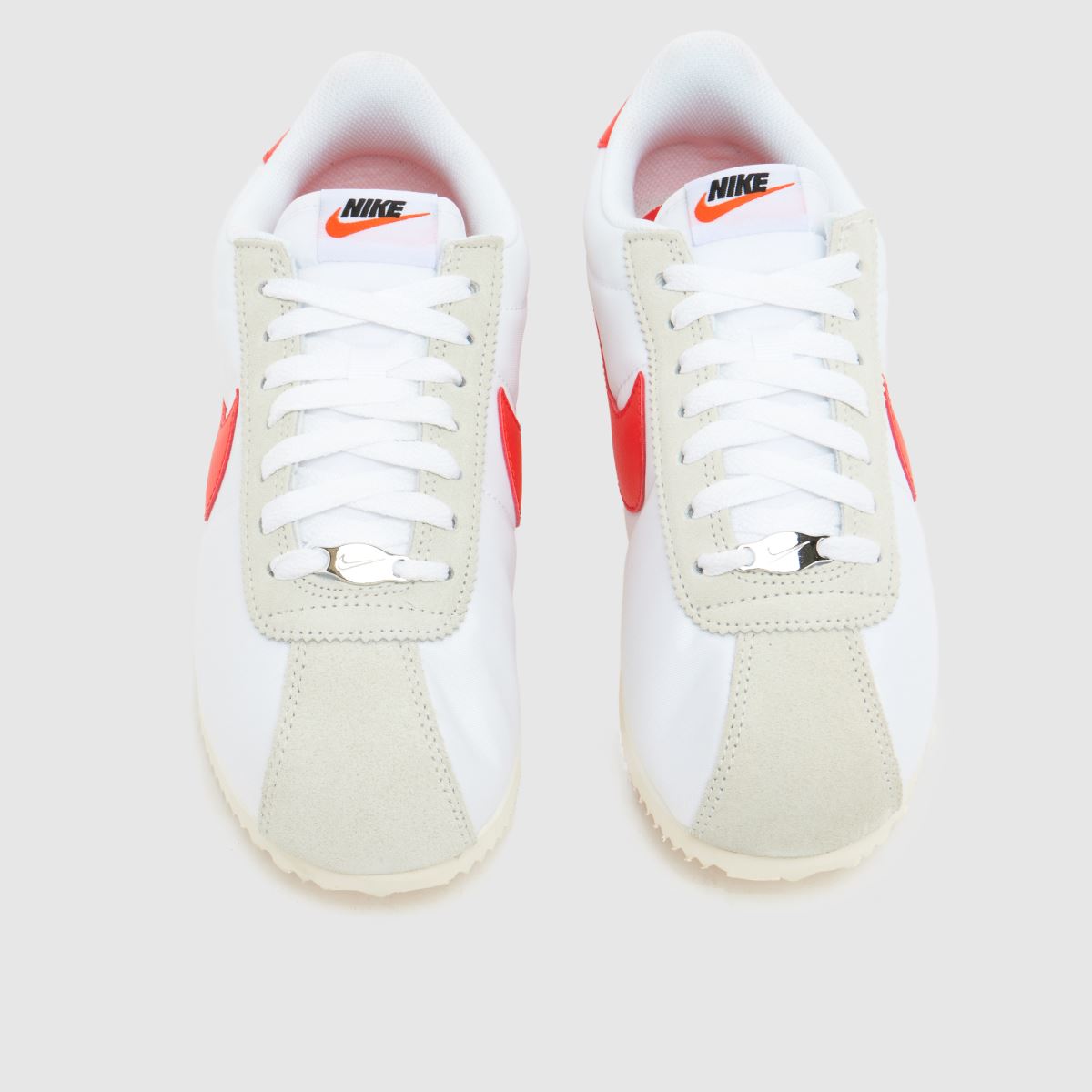nike cortez white red swoosh