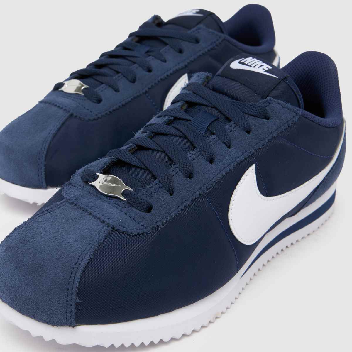 blue white nike cortez