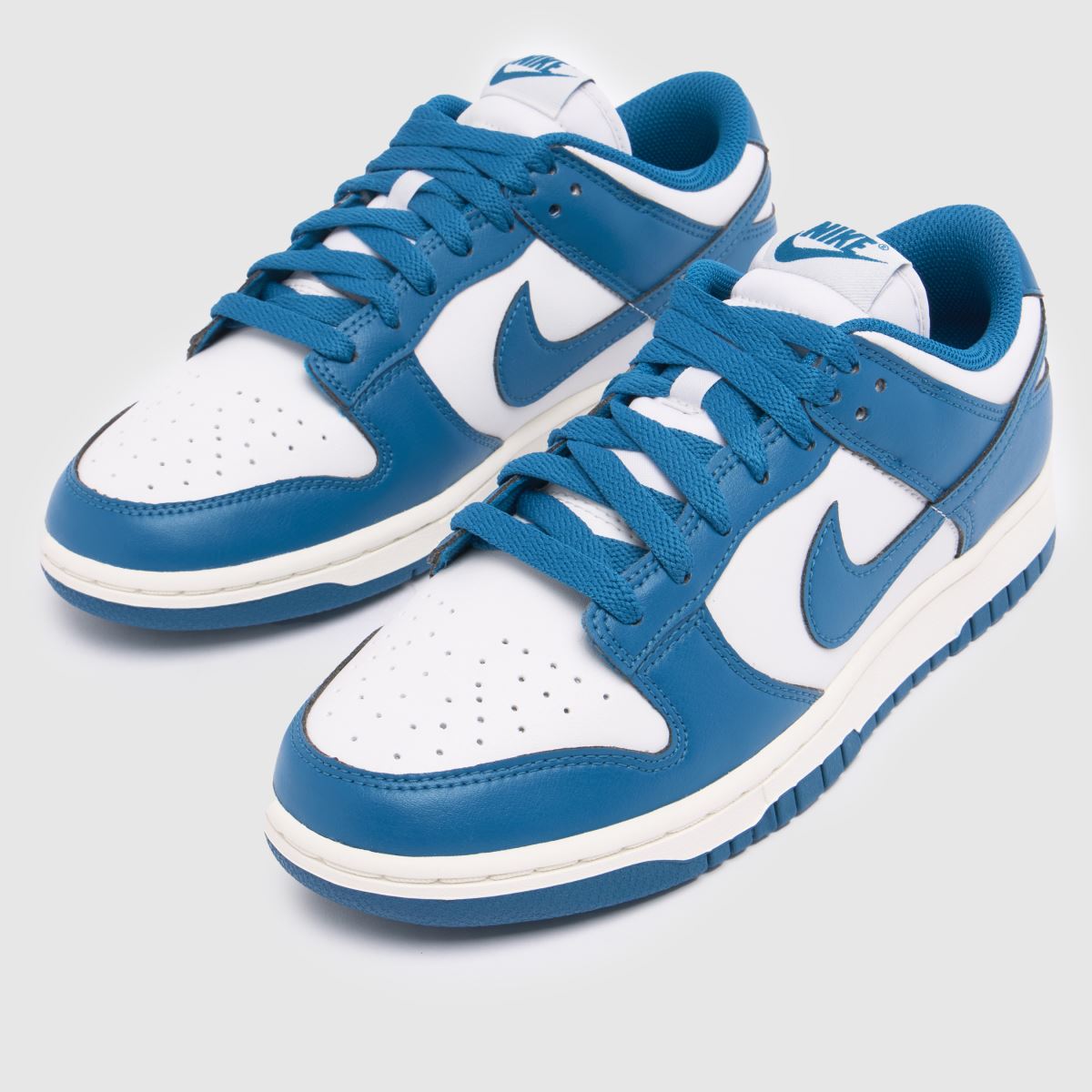 Nike Dunk Low in White & Blue Nike Dunk Low 4