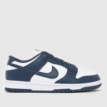 Nike Navy & White Dunk Womens Trainers