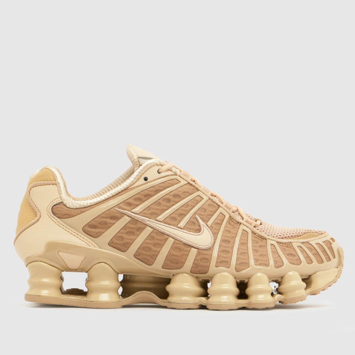 Nike Shox TL Trainers in Beige Multi