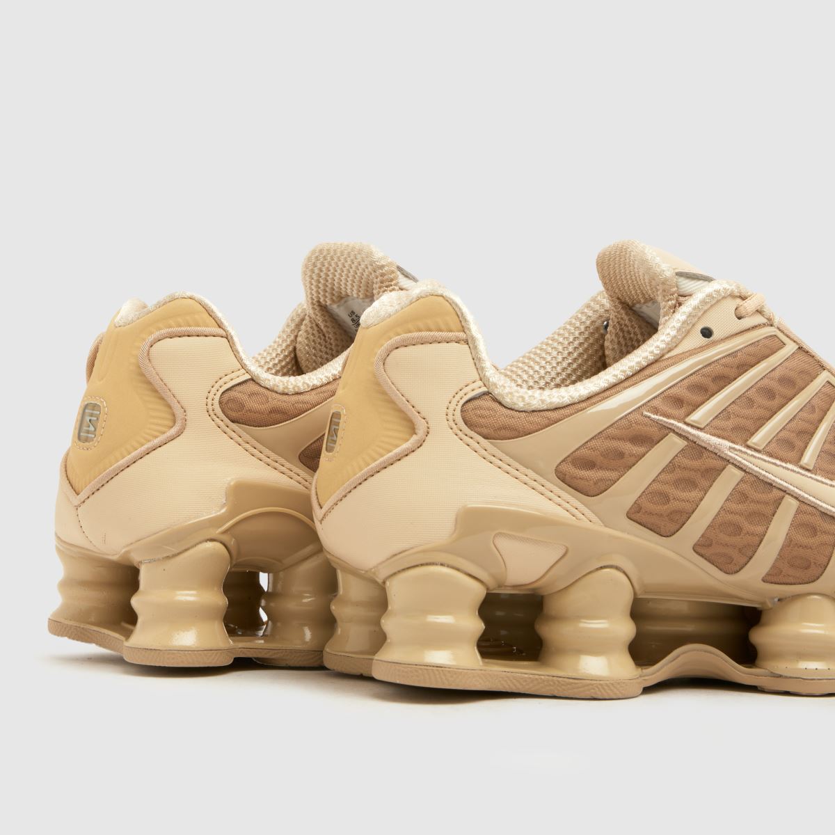 Womens Beige Multi Nike Shox TL Trainers | schuh