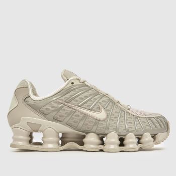 Nike Beige Shox TL Womens Trainers